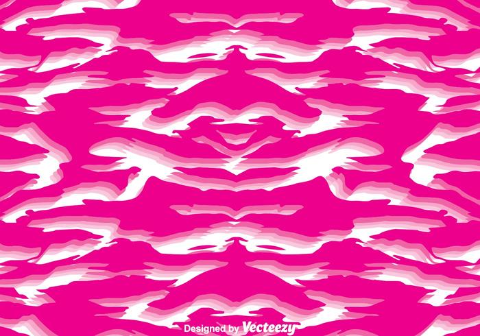 Animal Pink Camo Vector