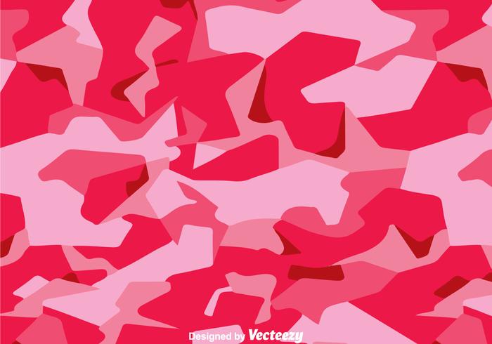 Fashion Pink Camo Vector