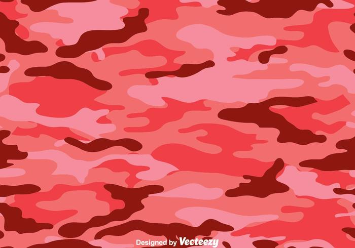 Abstract Pink Camo Pattern Vector