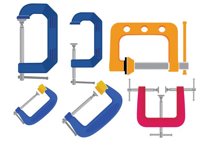 C Clamp Vectores