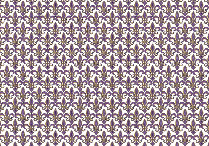 Free Fleur de Lis Vector Background