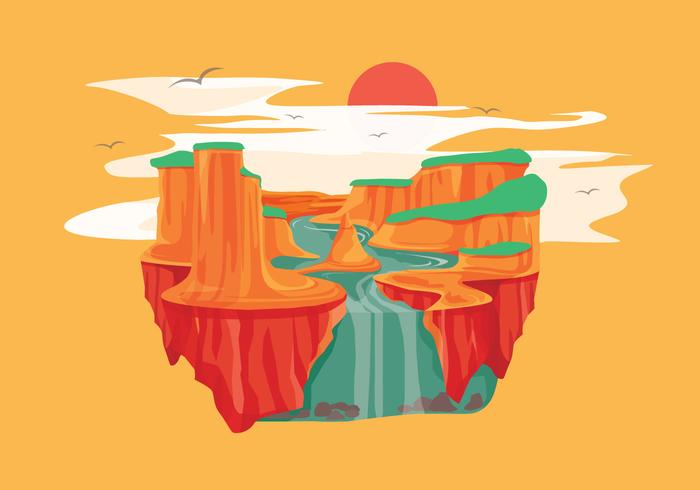 Grand Canyon Vector