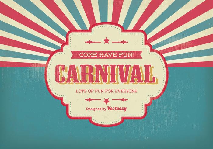 Vintage Carnival Illustration vector