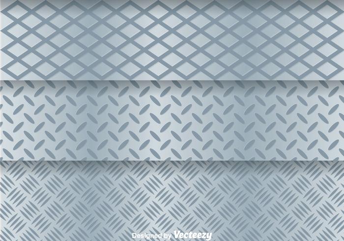 Aluminum Metal Grid vector