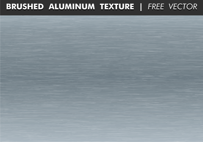 Brushed Aluminum Texture Free Vector