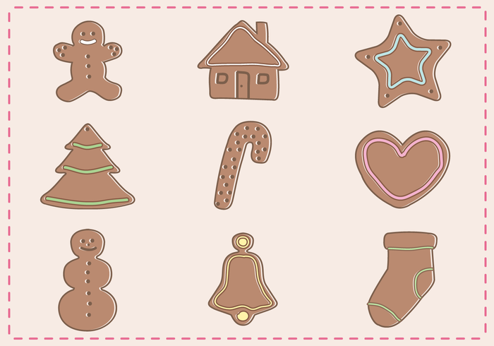 Free Gingerbread Vector