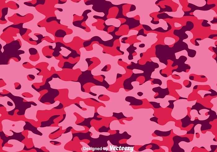 Resumen Moda Rosa Camo Vector