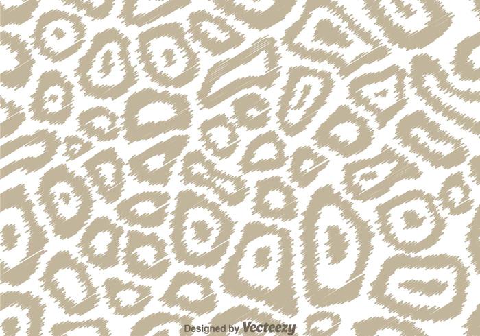 Drawing Sketch Leopard Pattern vector