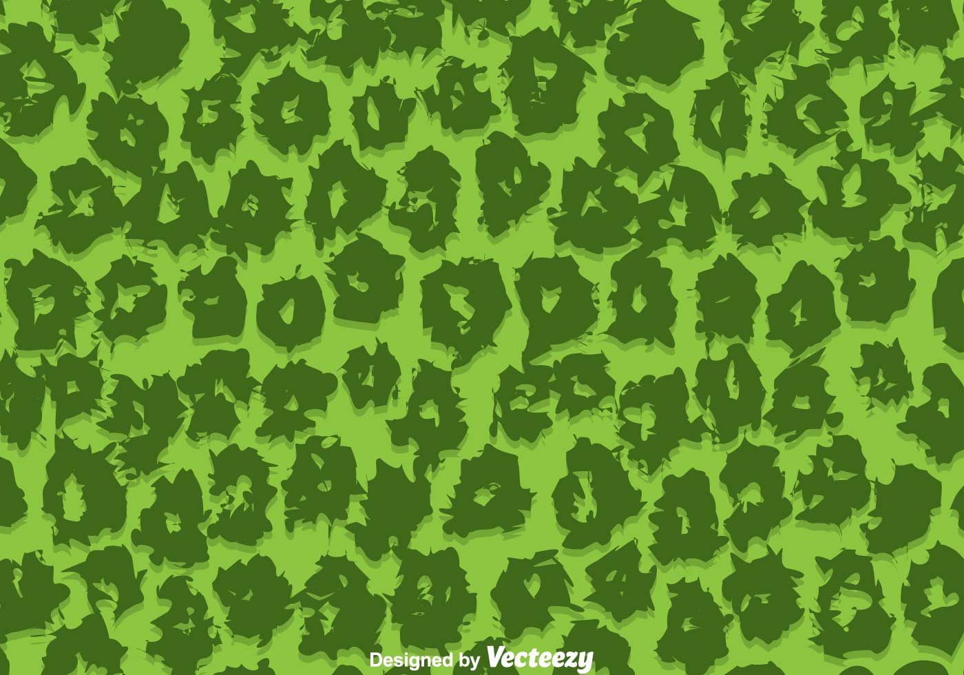 Green Leopard Pattern Vector Download Free Vector Art, Stock Graphics