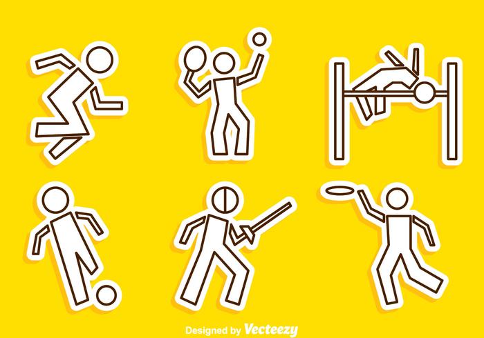 Sport Line Vector Icons