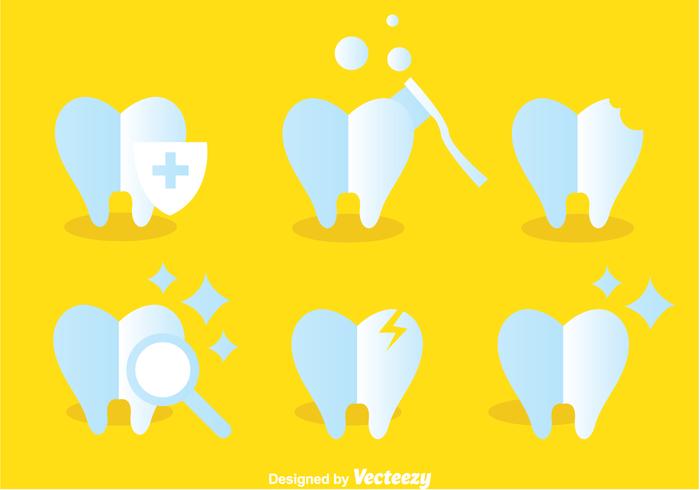 Teeth Care Icons Teeth Care Icons