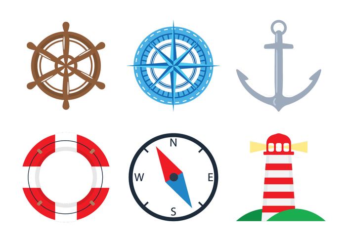 Nautical Icons vector