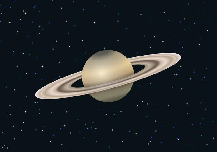 Vector Planeta Saturno Libre