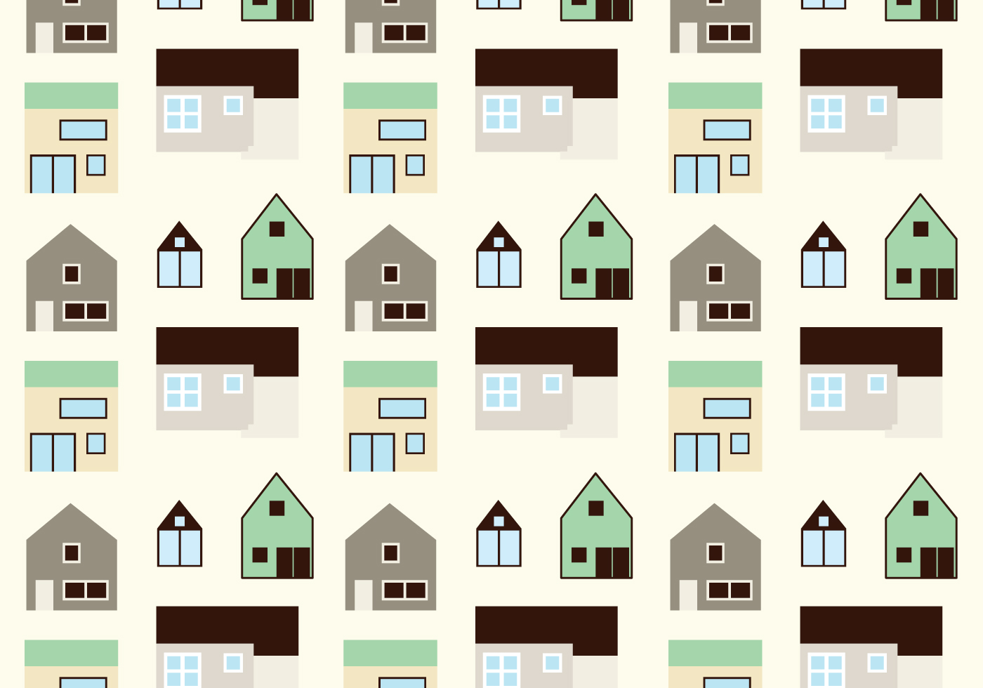 House pattern background 98047 Vector Art at Vecteezy
