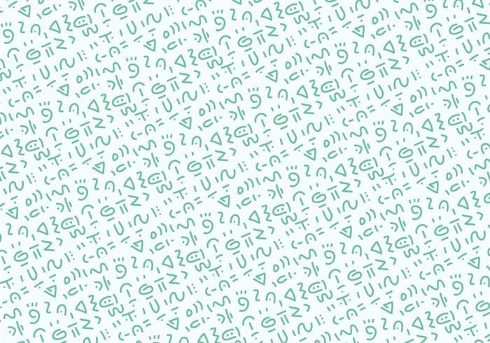 Abstract Linear Swirl Pattern Vector