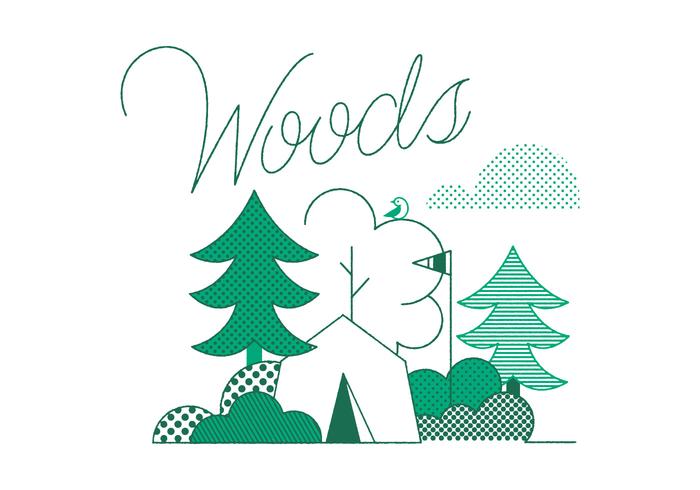 Free Woods Vector