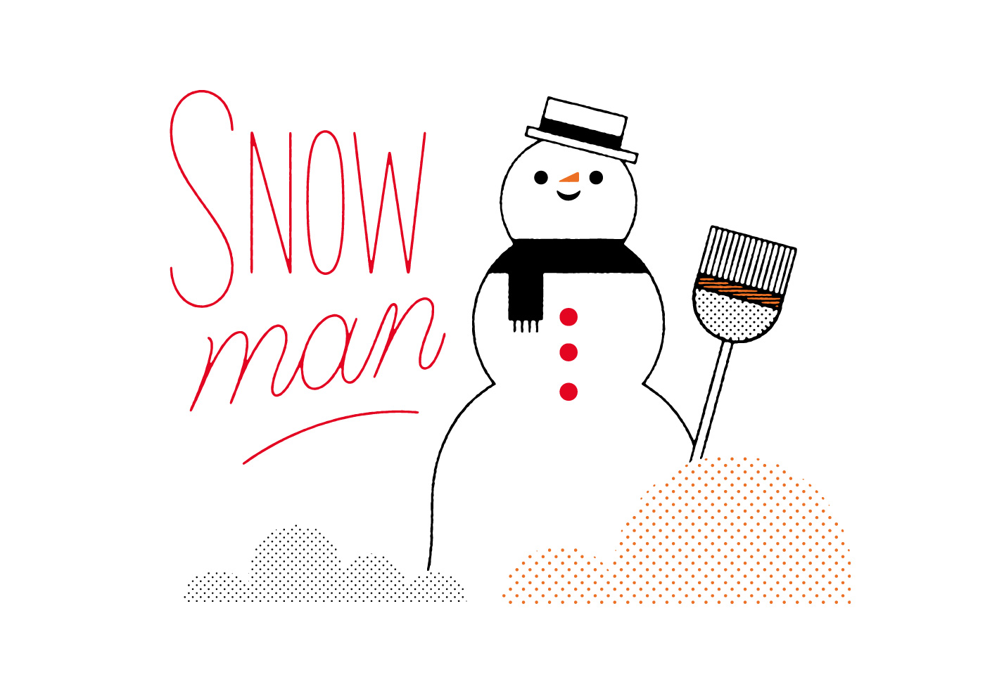 Download Free Snowman Vector - Download Free Vector Art, Stock Graphics & Images