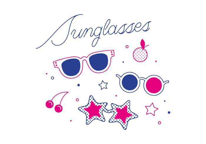 Free Sunglasses Vector Free Sunglasses Vector