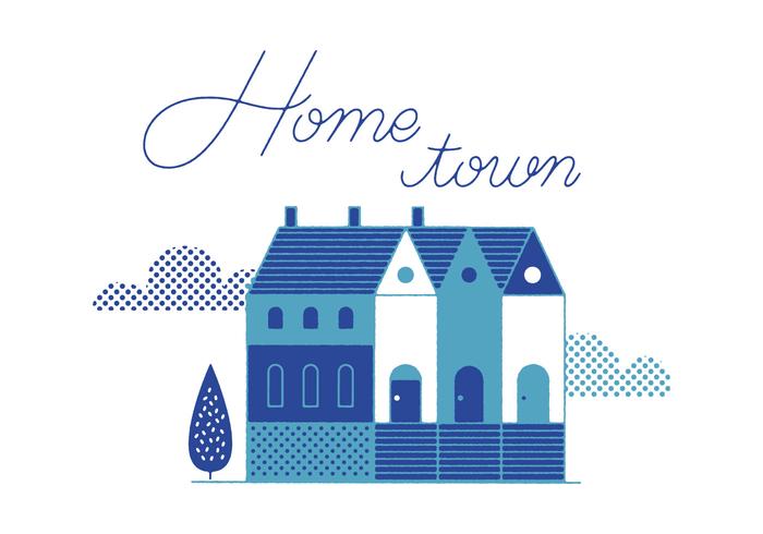 Free Home Town Vector