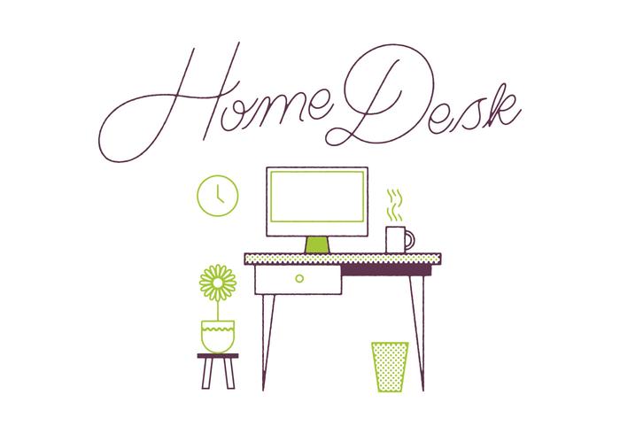 Free Desk Vector