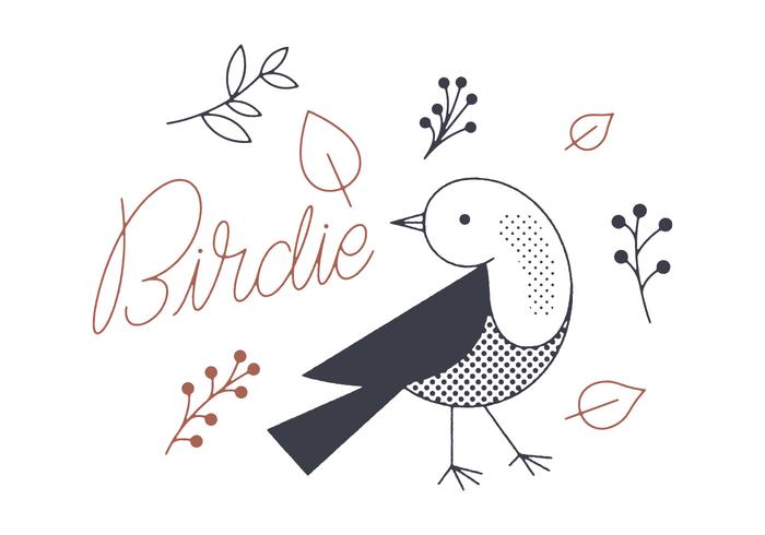 Free Birdie Vector