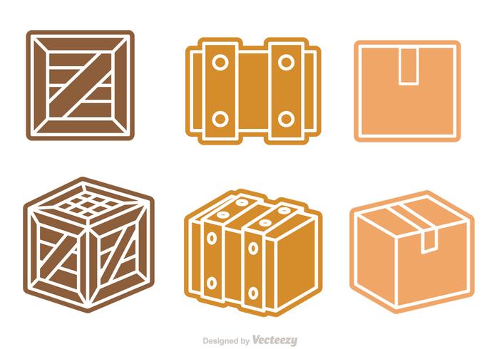 Box And Crate Vector