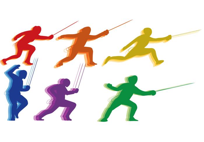 Fencing The Sport Vector Fencing The Sport Vector