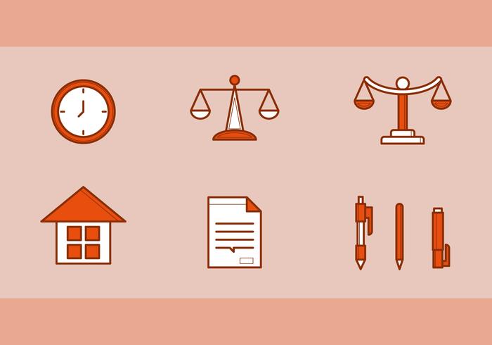 Free Law Office Vector Icons 2