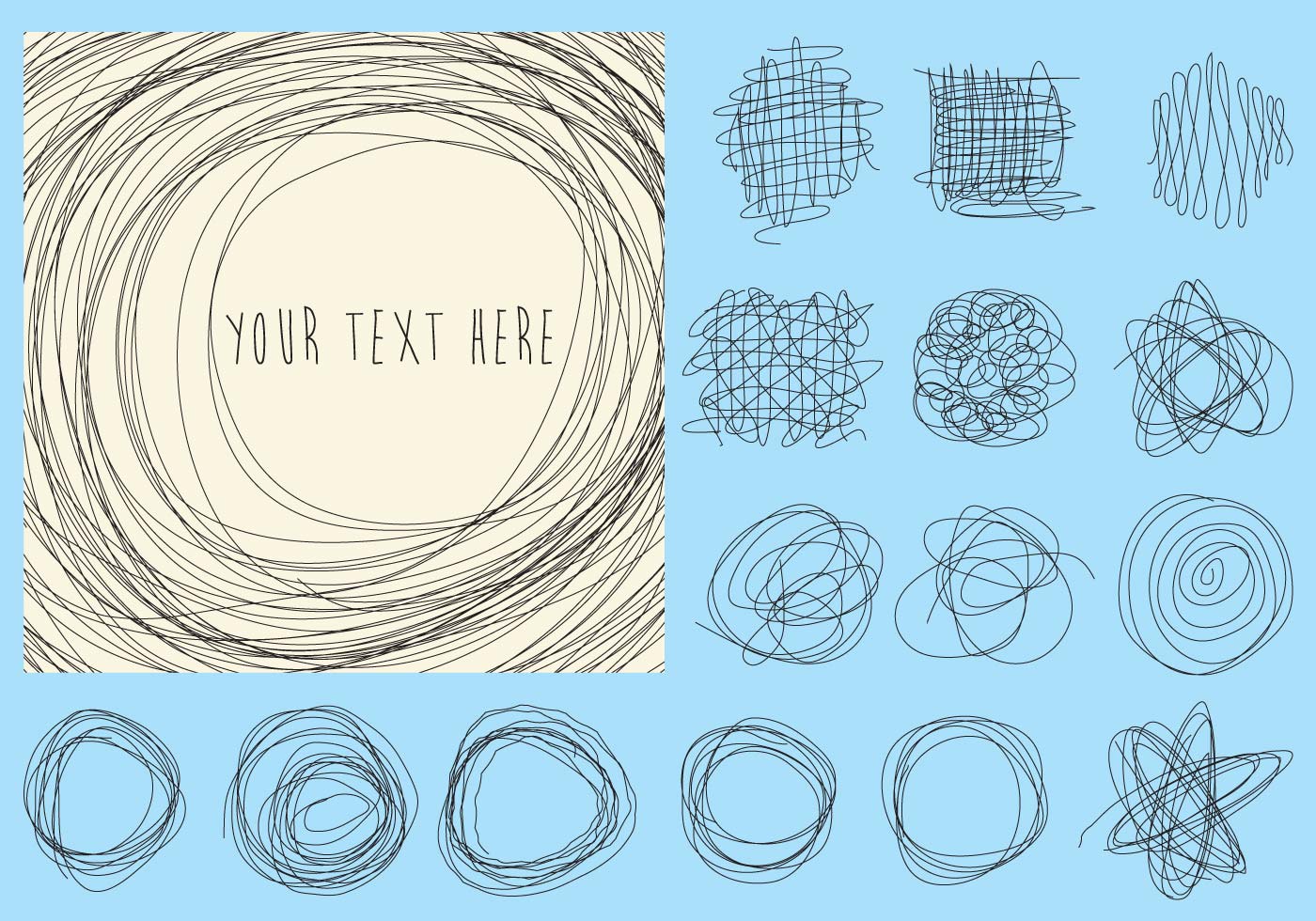 Download Doodles Vector Lines - Download Free Vector Art, Stock ...