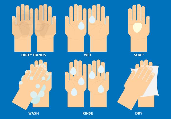 Wash Your Hands vector