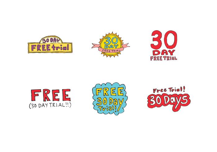 Free 30 Day Free Trial Vector Series