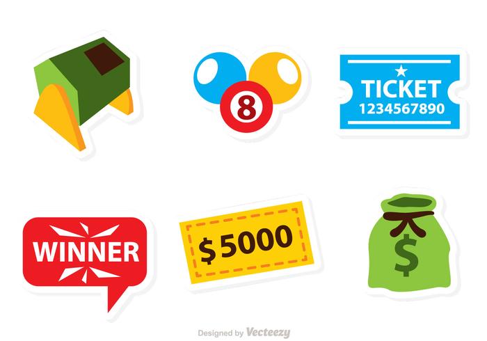 Vector Lottery Icons