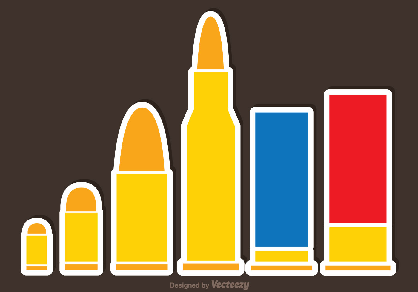 Bullets Flat Vectors 98384 Vector Art at Vecteezy