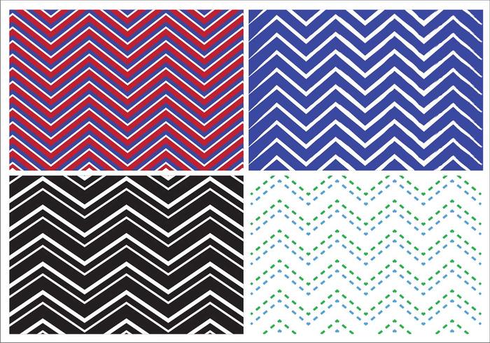 Zig zag background vectors