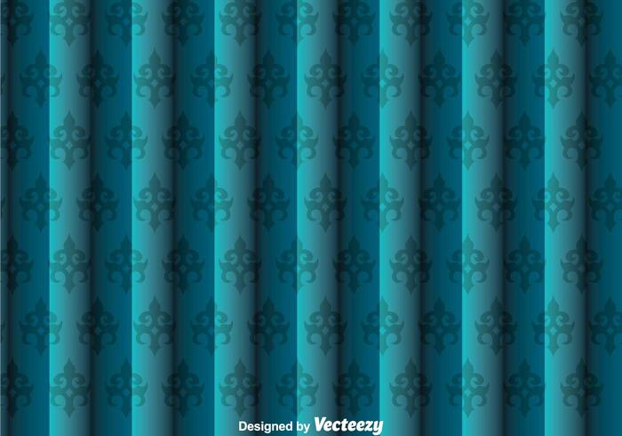 Blue Wall Tapestry vector