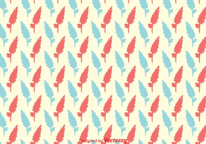 Red And Blue Feather Wall Tapestry vector