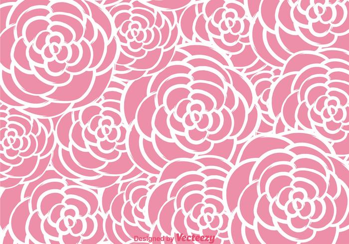 Rosas Rosadas Tapicería de Pared vector