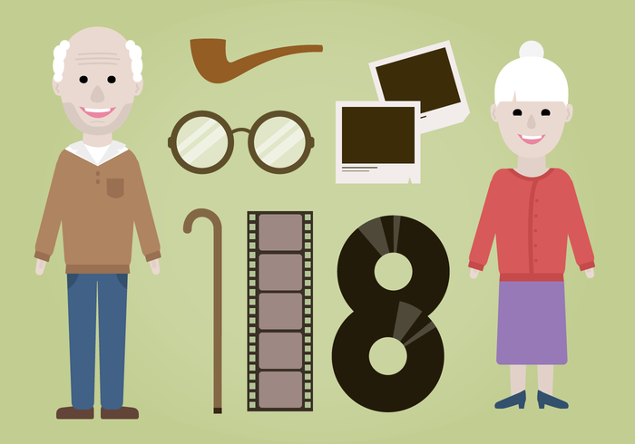 Download Free Grandparents Vector - Download Free Vector Art, Stock ...
