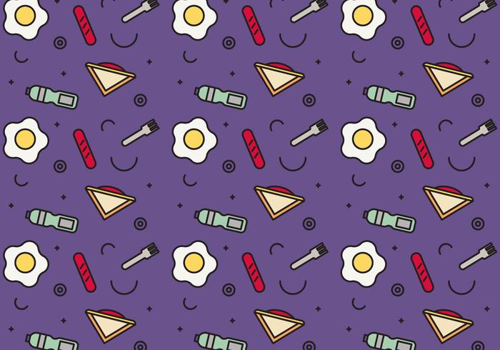 Free School Lunch Vector Pattern #4 Free School Lunch Vector Pattern #4