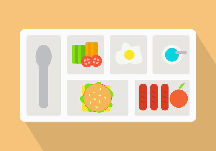 Free School Lunch Vector Iconos # 3