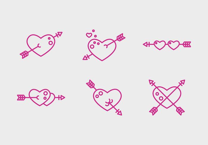 Free Heart Vector Icons 2