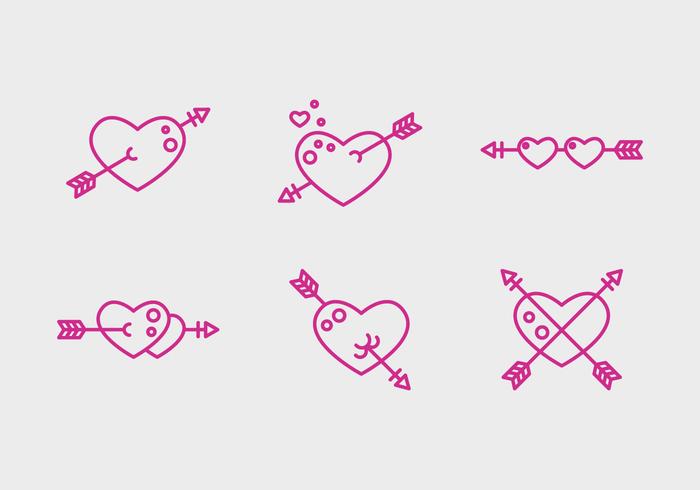 Free Heart Vector Icons 2