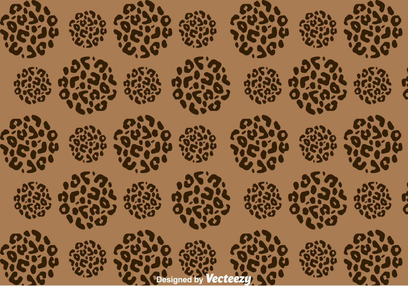 Download Leopard Pattern On Circle Shape - Download Free Vector Art ...