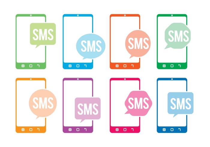 Sms icon vectors