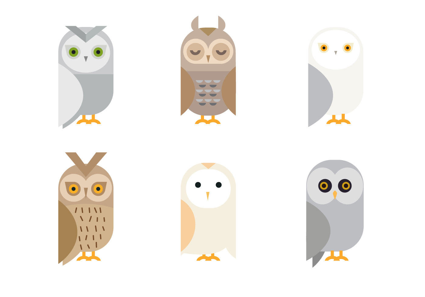 Free Cute Owl Vector - Download Free Vector Art, Stock ...