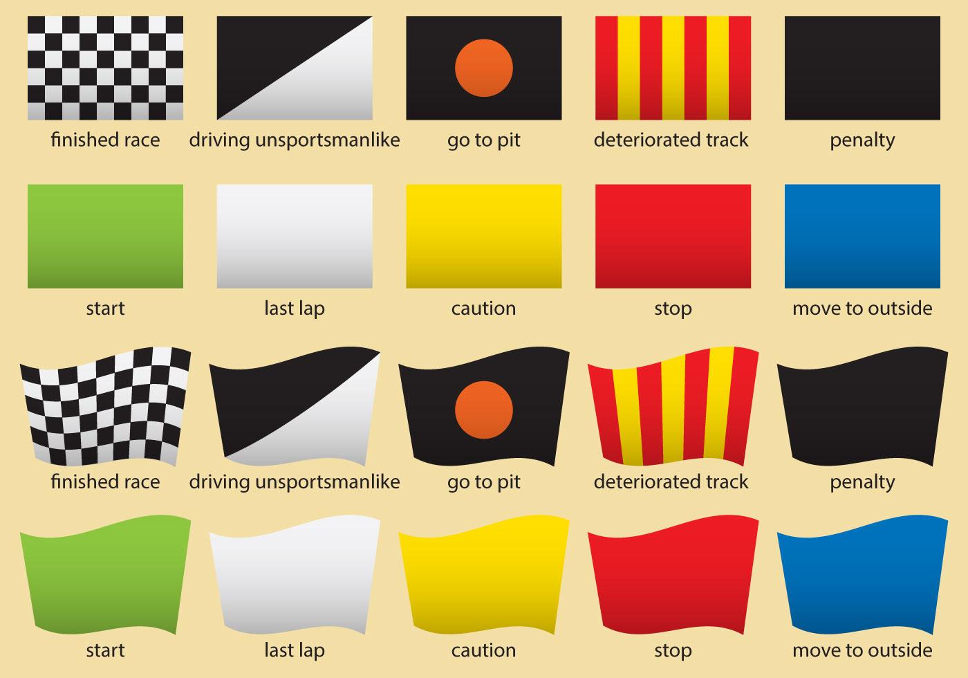 F1 Racing Flags 98726 Vector Art at Vecteezy