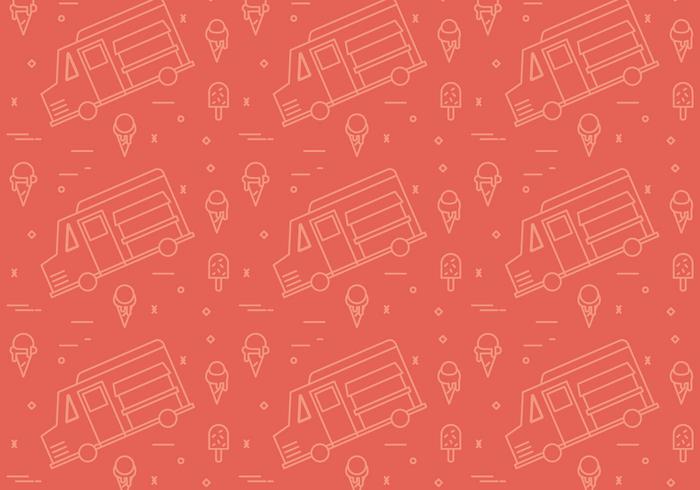 Free Foodtruck Vector Patterns 1