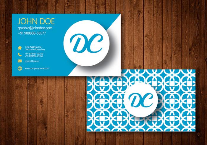 Business Card Vector Design 