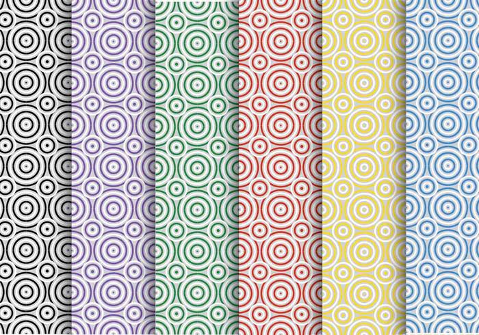 Creative Circle Vector Pattern