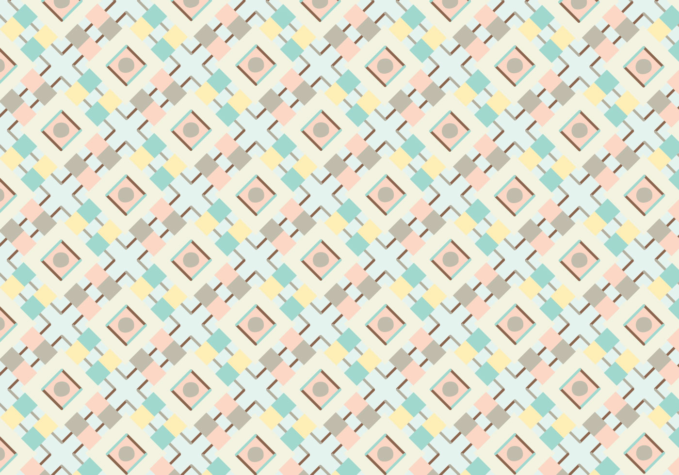 Pastel Geometric Abstract Pattern Vector  Download Free 